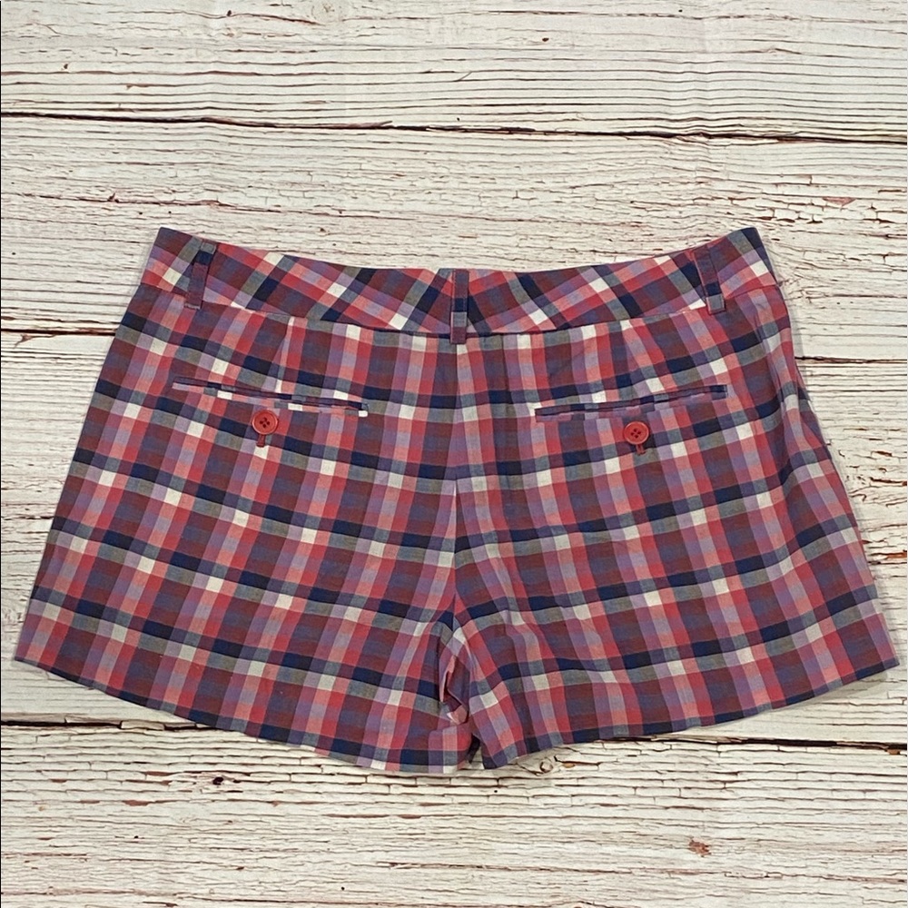 Theory Checkered Shorts sz 4 - Picture 7 of 9